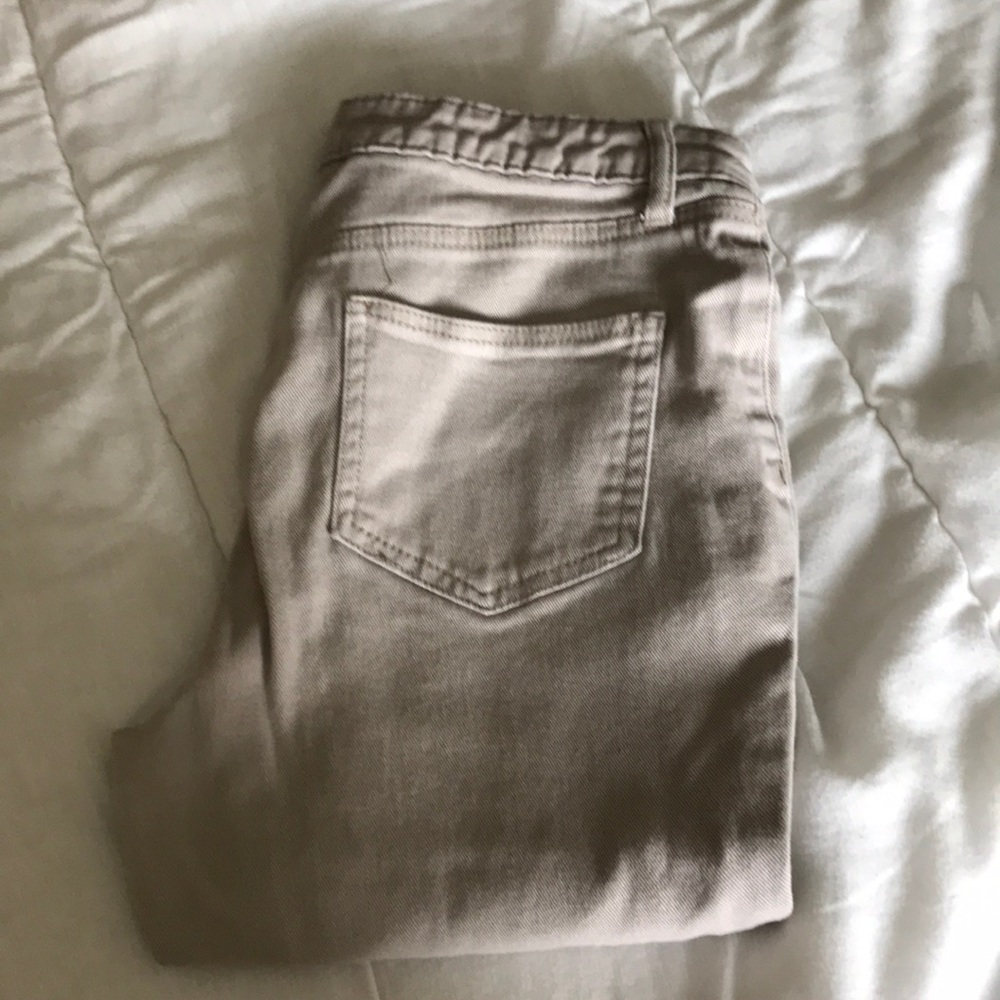 Plain khaki pants size 4